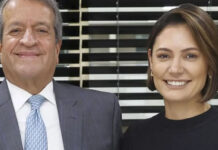Valdemar diz que Michelle não quer participar de campanha de Flávio e que ela pode desistir de disputa pelo Senado