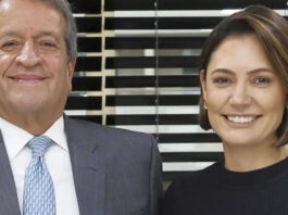 Valdemar diz que Michelle não quer participar de campanha de Flávio e que ela pode desistir de disputa pelo Senado