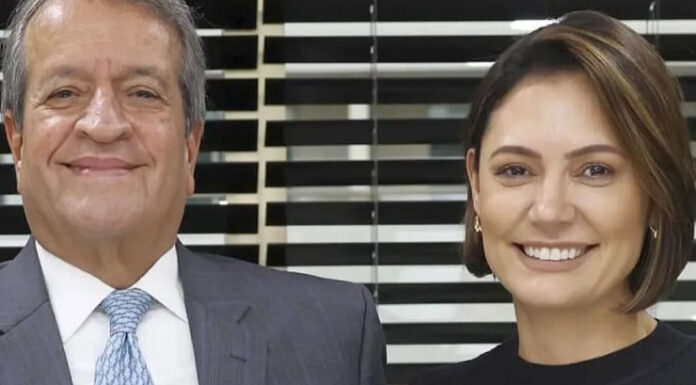 Valdemar diz que Michelle não quer participar de campanha de Flávio e que ela pode desistir de disputa pelo Senado
